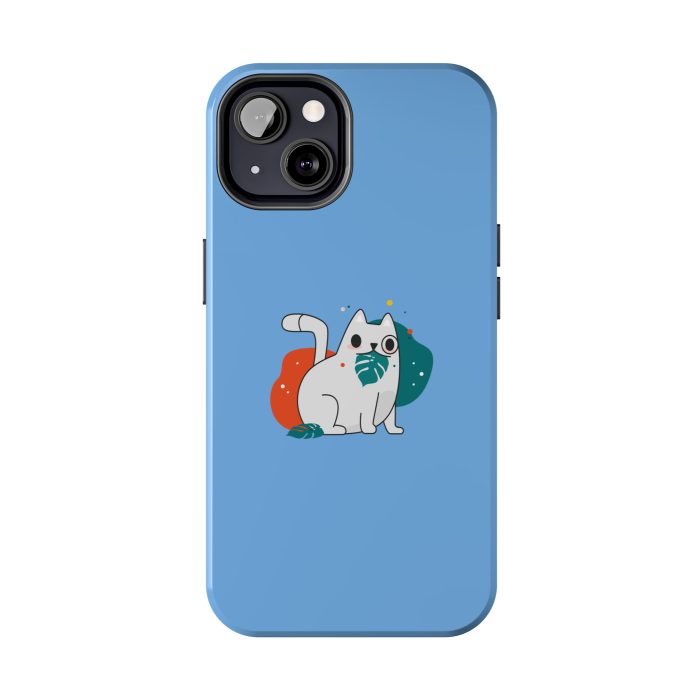 Cute Cat iPhone Cover - Durable Protection with Adorable Design - Image 2